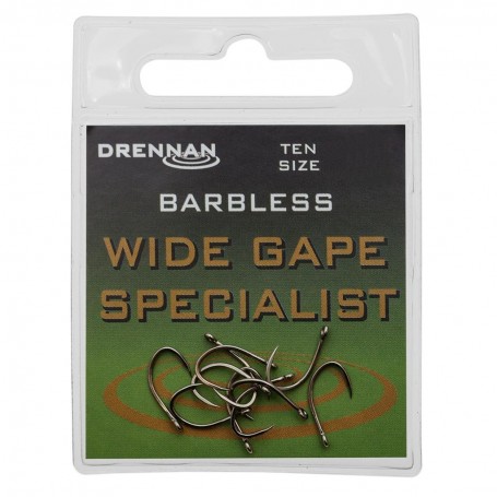 Drennan wide gape specialist barbless