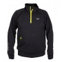 MATRIX MINIMAL BLACK MARL 1/4 ZIP SWEATER