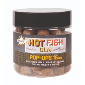 Dynamite Baits Hot Fish GLM 15mm Pop Ups
