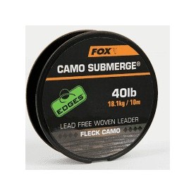 Fox Camo Submerge Lead Free Woven Leader Fleck Camo 40lb