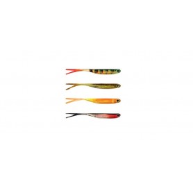 Esox Dropshot Holographic Micro Fry Split Tail Lures 4.5cm