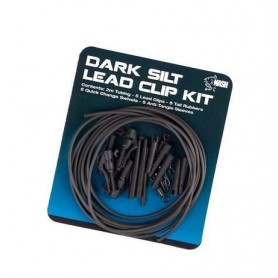 Nash Dark Silt Lead Clip Kit