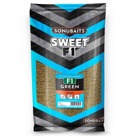 sonubaits F1 Green Groundbait 2kg