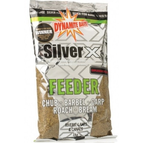 Dynamite Baits Silver X Explosive Feeder Groundbait