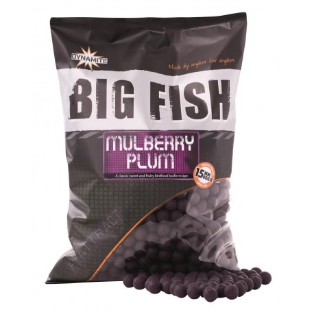 Dynamite Baits Big Fish Mulberry Plum 1.8kg 15mm Boilies