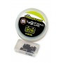 FOX RAGE PREDATOR 49-STRAND STEEL WIRE 65LB/29KG X 10M INC CRIMPS