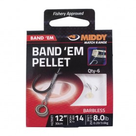 Middy Band em Pellet Hooks To Nylon