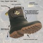 Vass Fleece Lined Boot With Velcro Strap