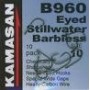 Kamasan B960 Eyed stillwater Barbless