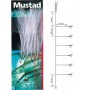Mustad Mackeral Feather White