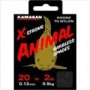 Kamasan Animal X strong Barbless Hooks to nylon