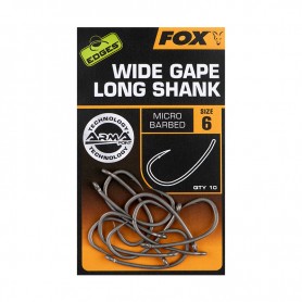 Fox Edges Armapoint Wide Gape Long Shank Hooks