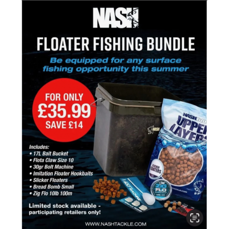Nash Floater Bucket Fishing Bundle