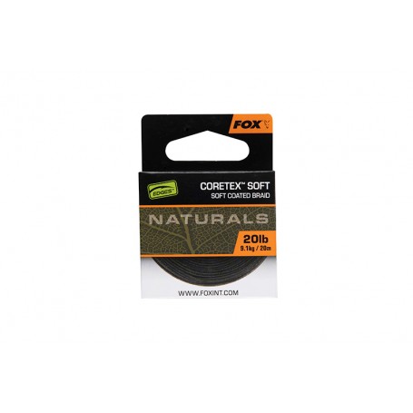 Fox Edges Naturals Coretex Soft Matt Coated Braid
