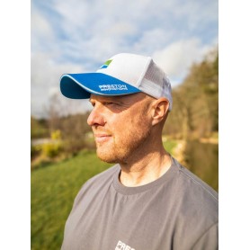 Preston White Mesh Cap