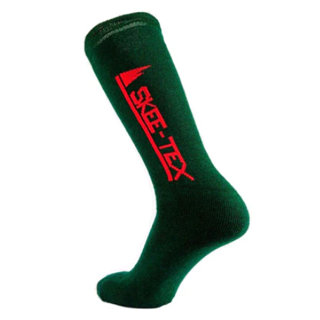 Skeetex North Pole Sock Green / Red