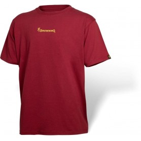 Browning Burgandy Motif T-shirt