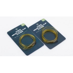 Nash Micro Weed Lead Clip Leader 0.75m