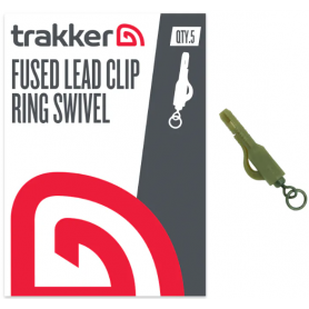 Trakker Fused Lead Clip Ring Swivel