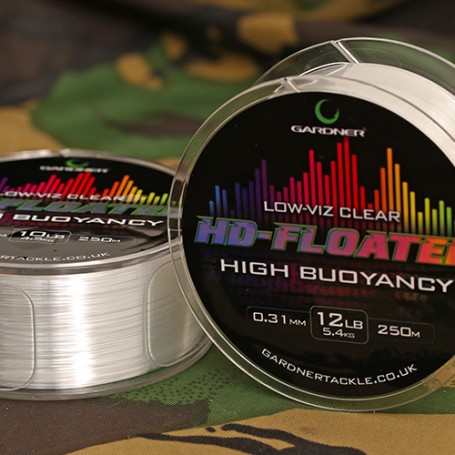 Gardner HD Floater Low Viz Clear Line