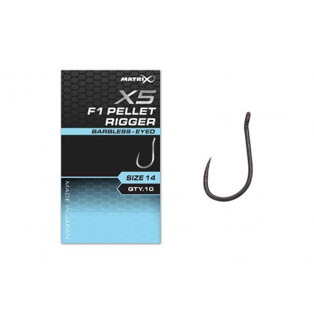Matrix X5 F1 Pellet Rigger Barbless