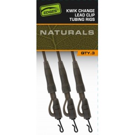 Fox Edges Naturals Kwik Change Lead Clip Tubing Setup