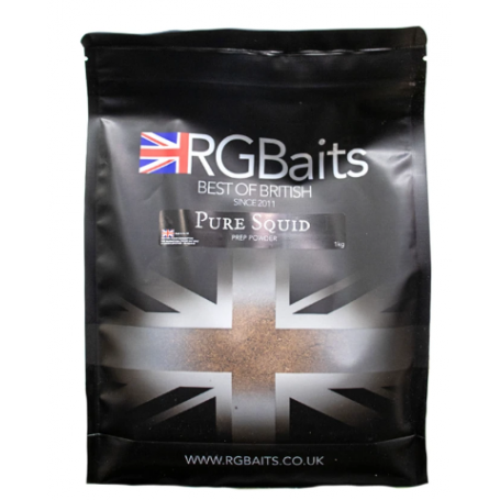 RG Baits Pure Squid Prep Powder 1kg