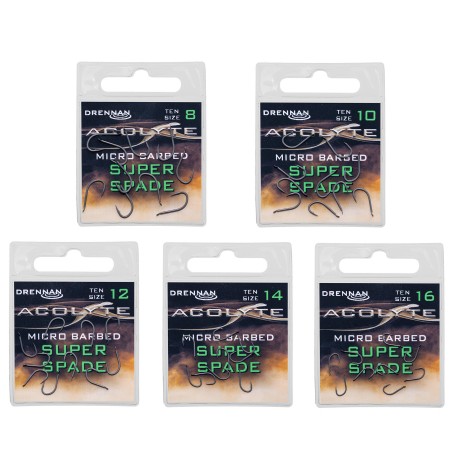 Drennan Acolyte Super Spade Hooks Micro Barbed
