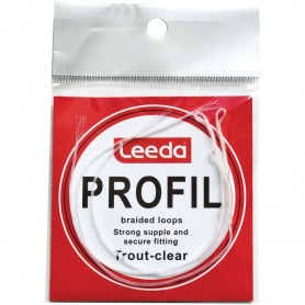 Leeda Profil Braided Loops - Clear