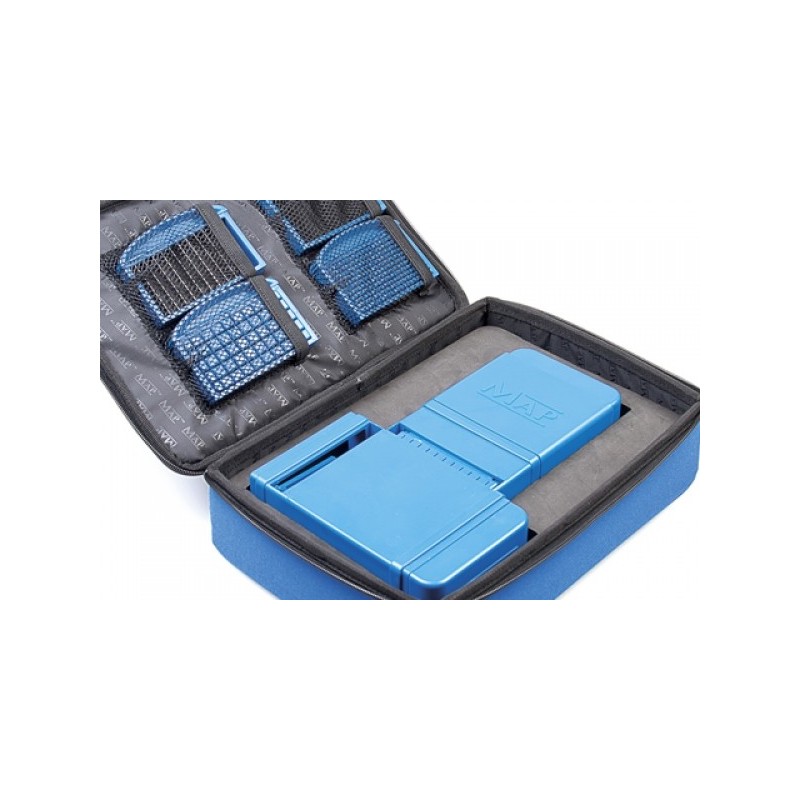 Map Meat Cutter Case Blue Accessory Bags Coarse Match Feeder Fishing H9020 
