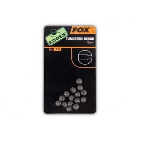Fox Edges 5mm Tungsten Beads