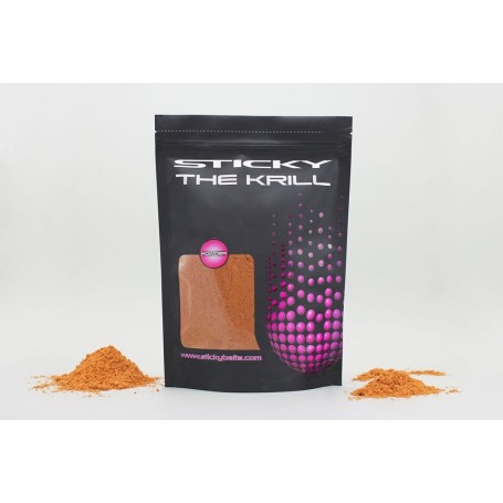 Sticky krill powder