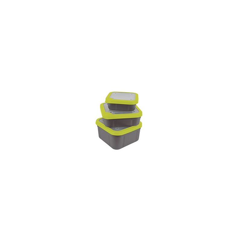 Matrix Grey/Lime Bait Boxes Solid Top