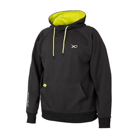 Matrix Minimal Black Marl Hoody
